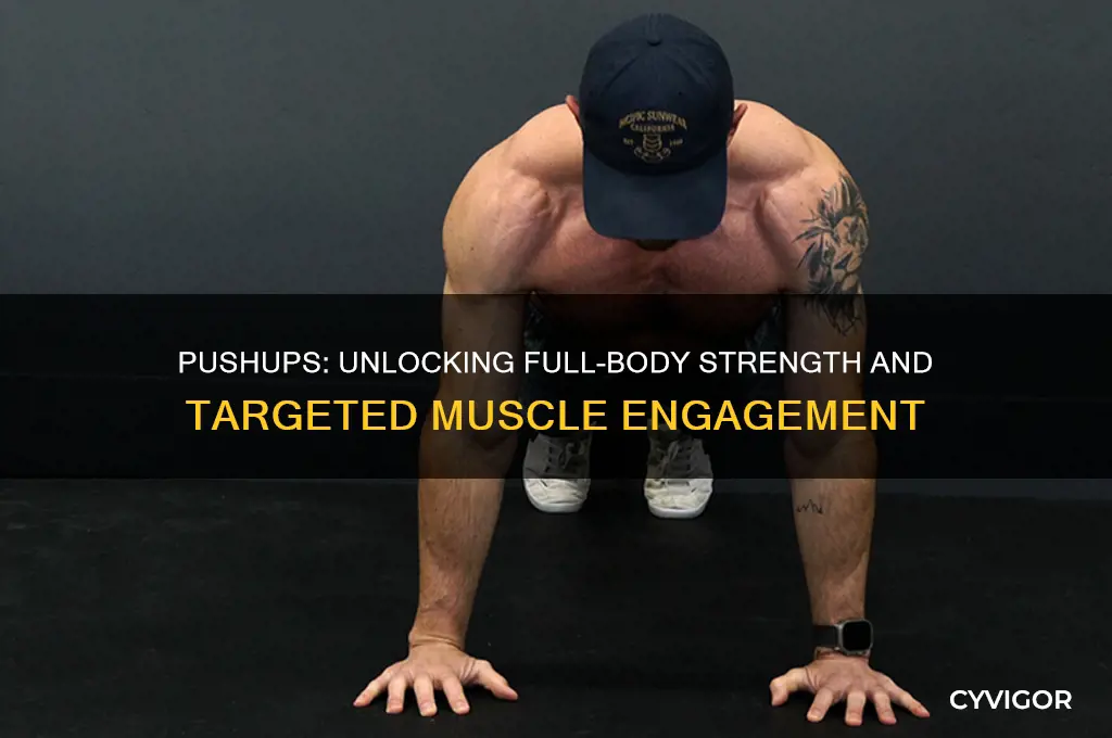 what muscles do pushups work out