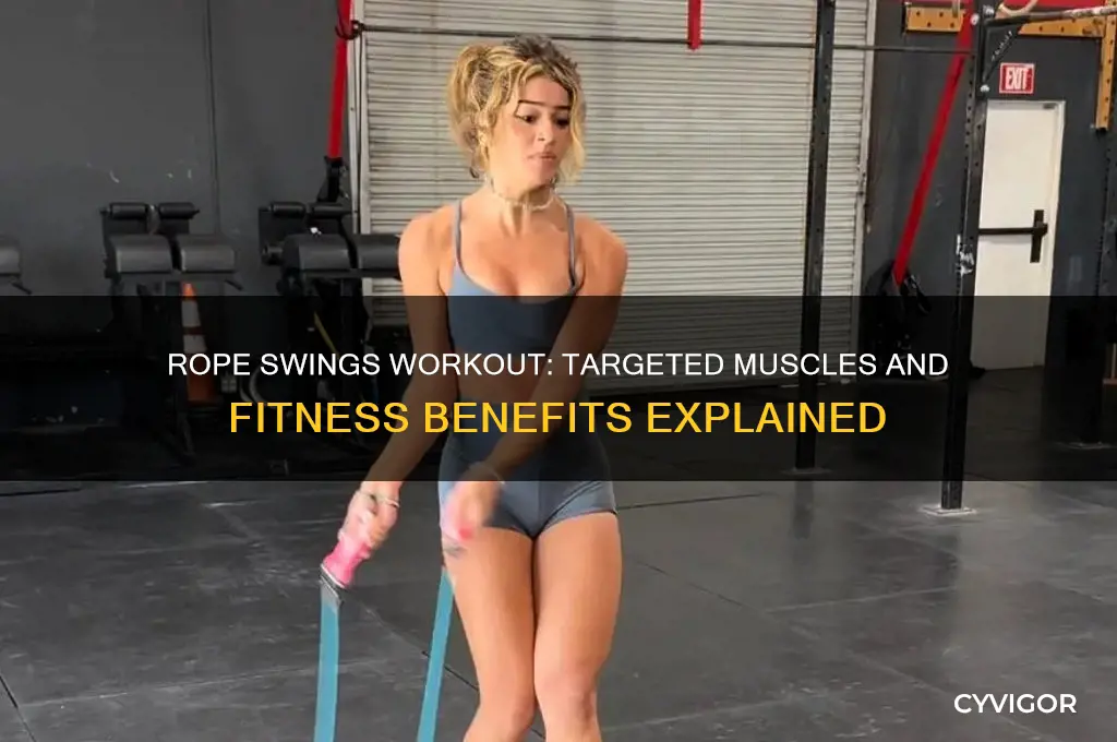 what muscles do rope swings work