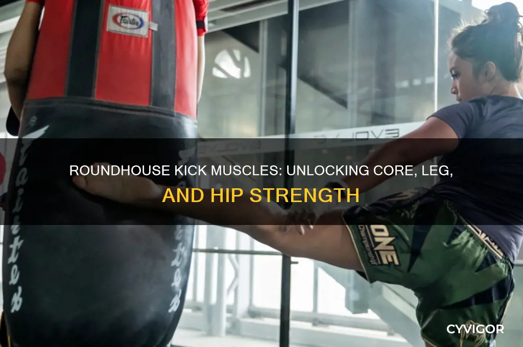 what muscles do roundhouse kicks work