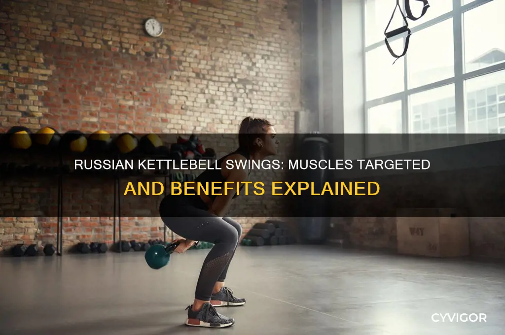 what muscles do russian kettlebell swings work