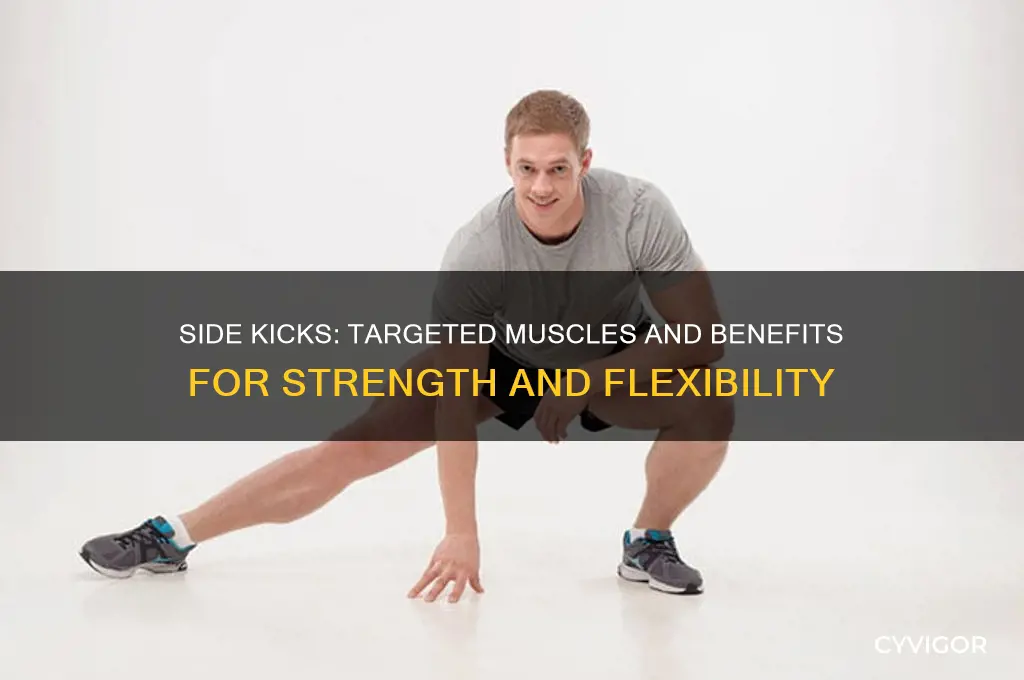 what muscles do side kicks work