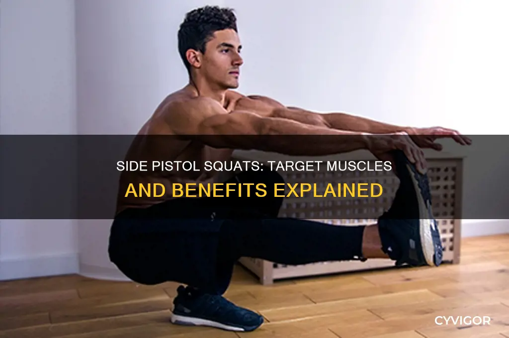 what muscles do side pistol squats work