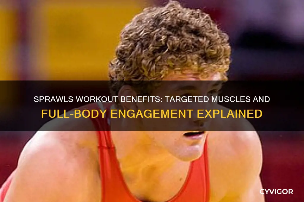 what muscles do sprawls work