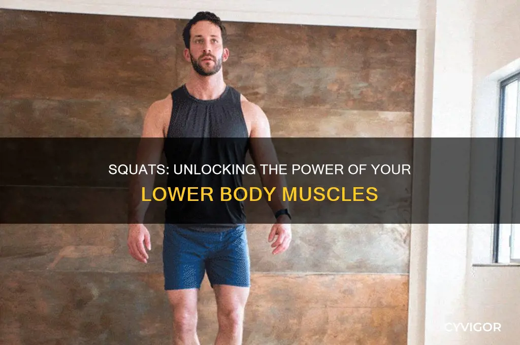 what muscles do sqauts work