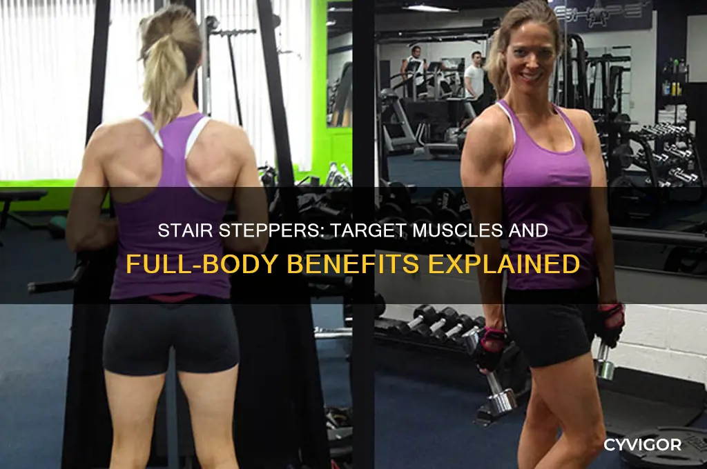 what muscles do stair steppers work
