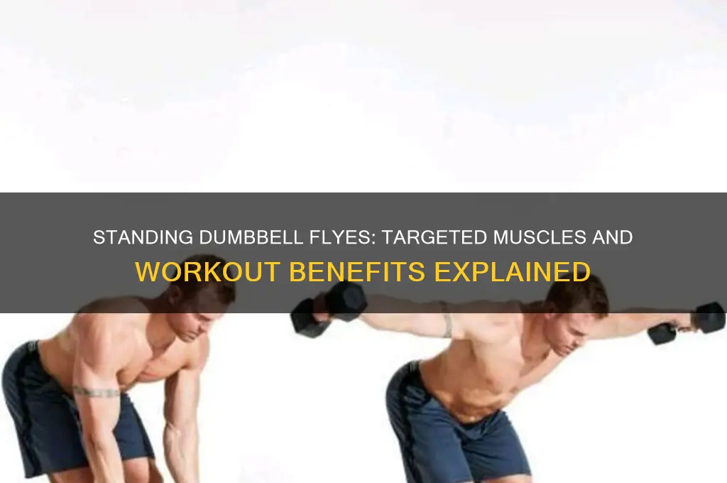 what muscles do standing dumbbell flyes work