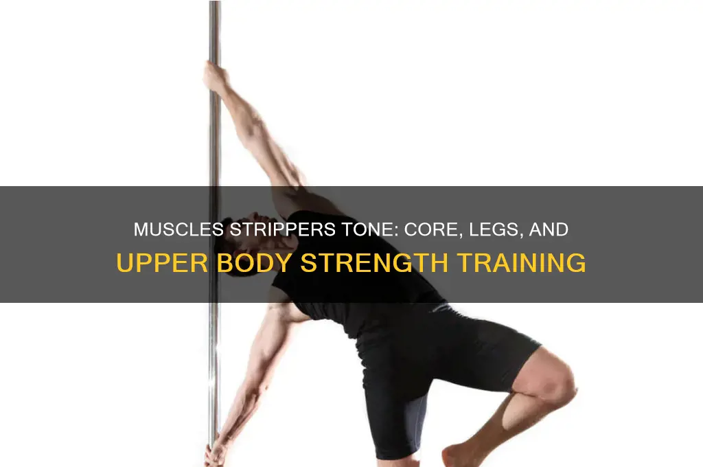 what muscles do strippers work out