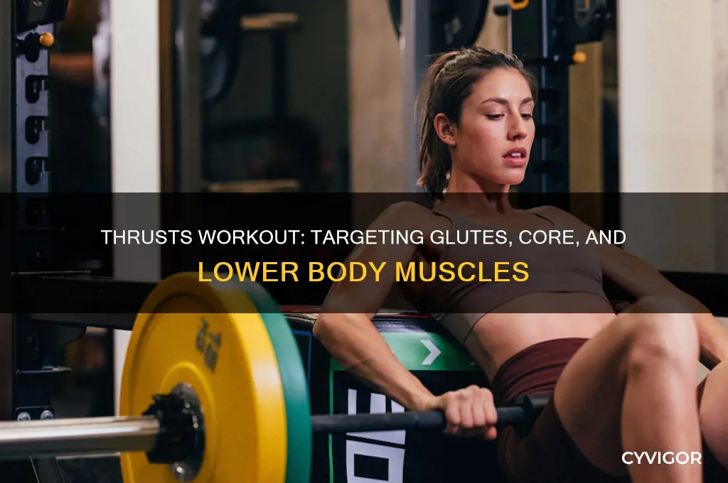 what muscles do thrusts work