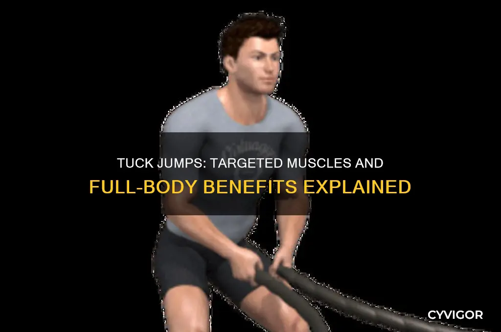 what muscles do tuck jumps work