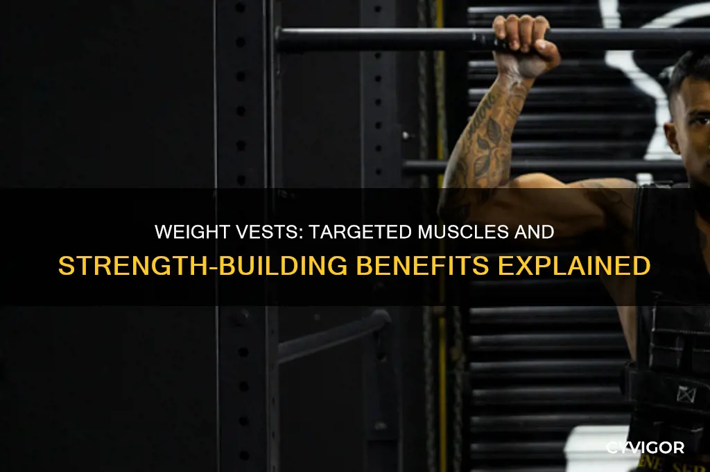 what muscles do weight vests work