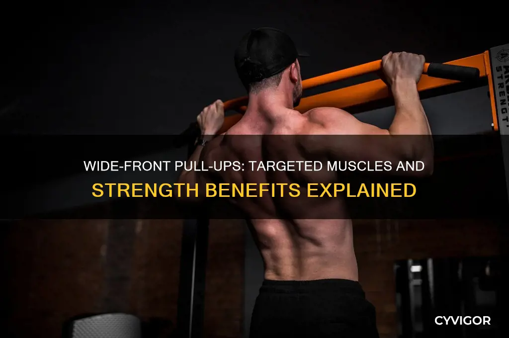 what muscles do wide-front pull-ups work