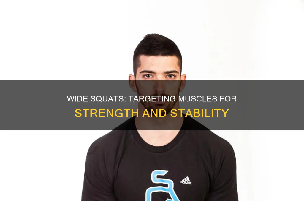 what muscles do wide squats work