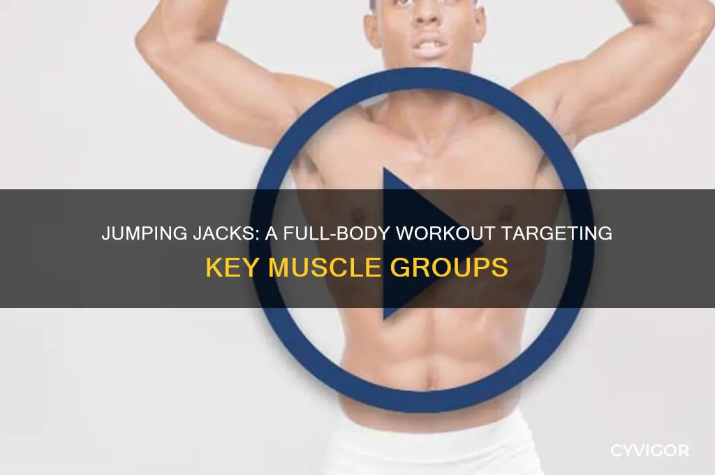 what muscles do you work when doing jumping jacks