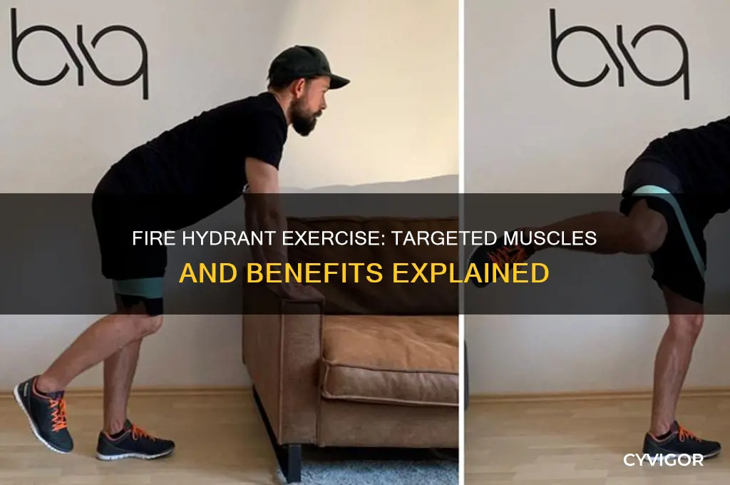 what muscles does a fire hydrant work
