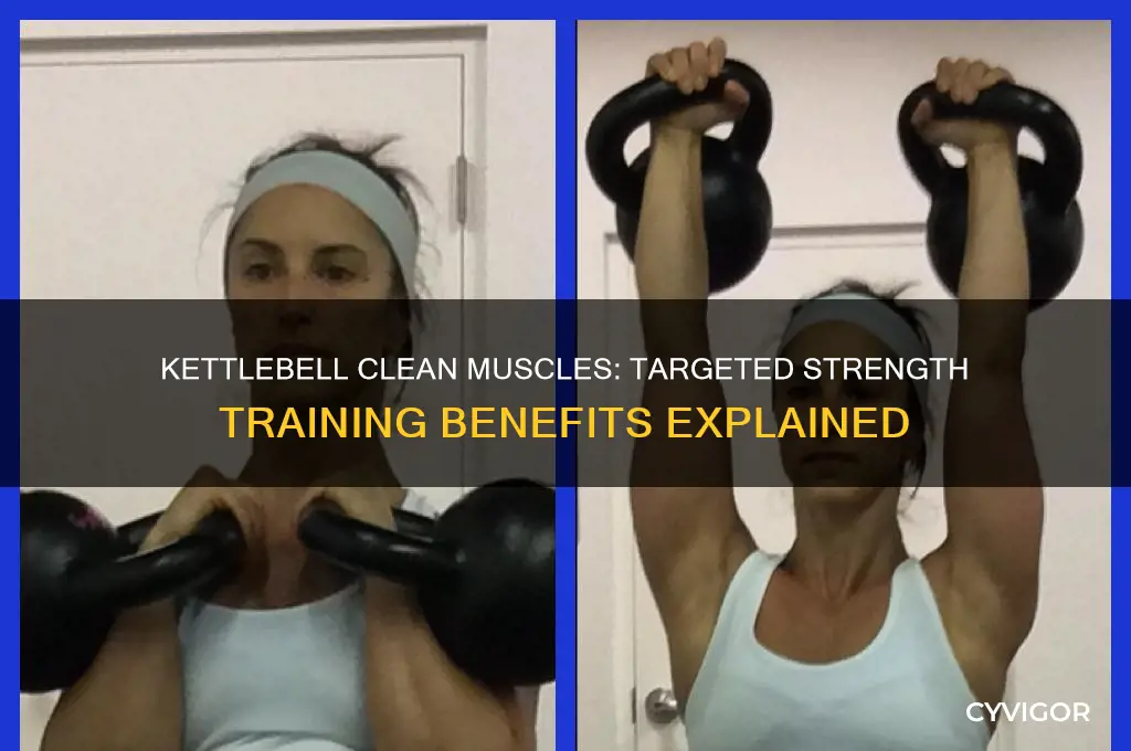 what muscles does a kettlebell clean work