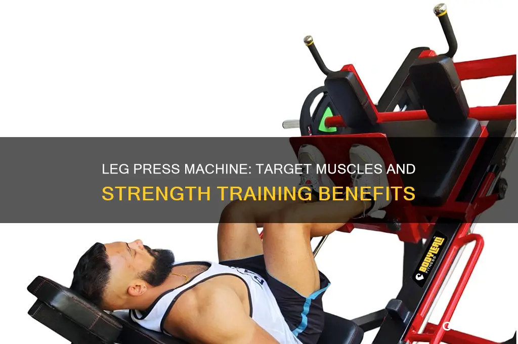 what muscles does a leg press machine work