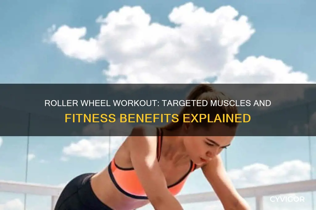 what muscles does a roller wheel work