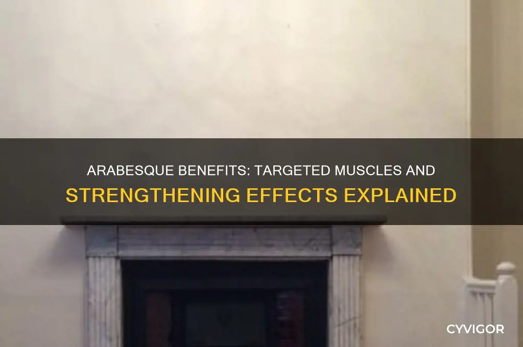 what muscles does arabesque work