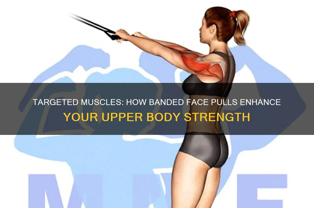 what muscles does banded face pulls work