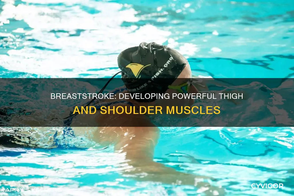 what muscles does breaststroke develop