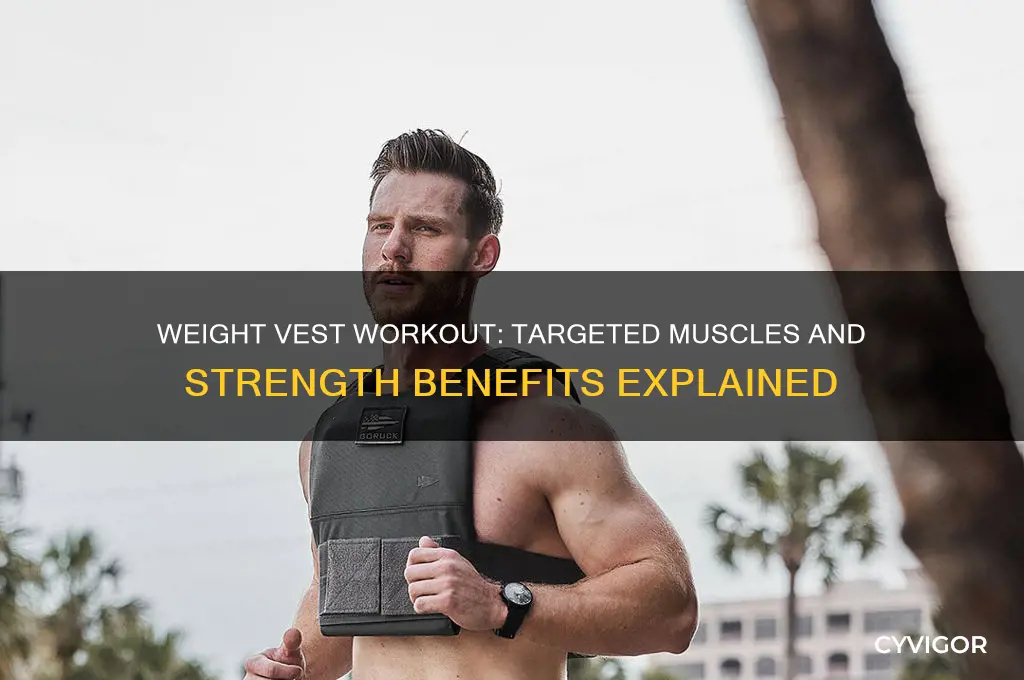 what muscles does carrying a weight vest work out