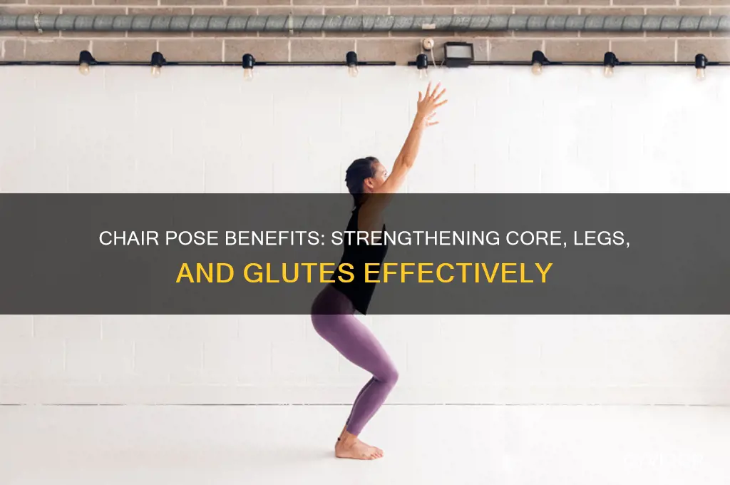 what muscles does chair pose work