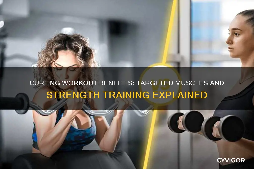 what muscles does curling work