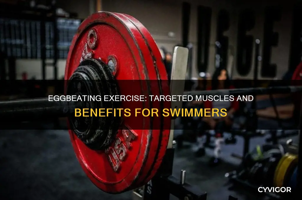 what muscles does eggbeating work
