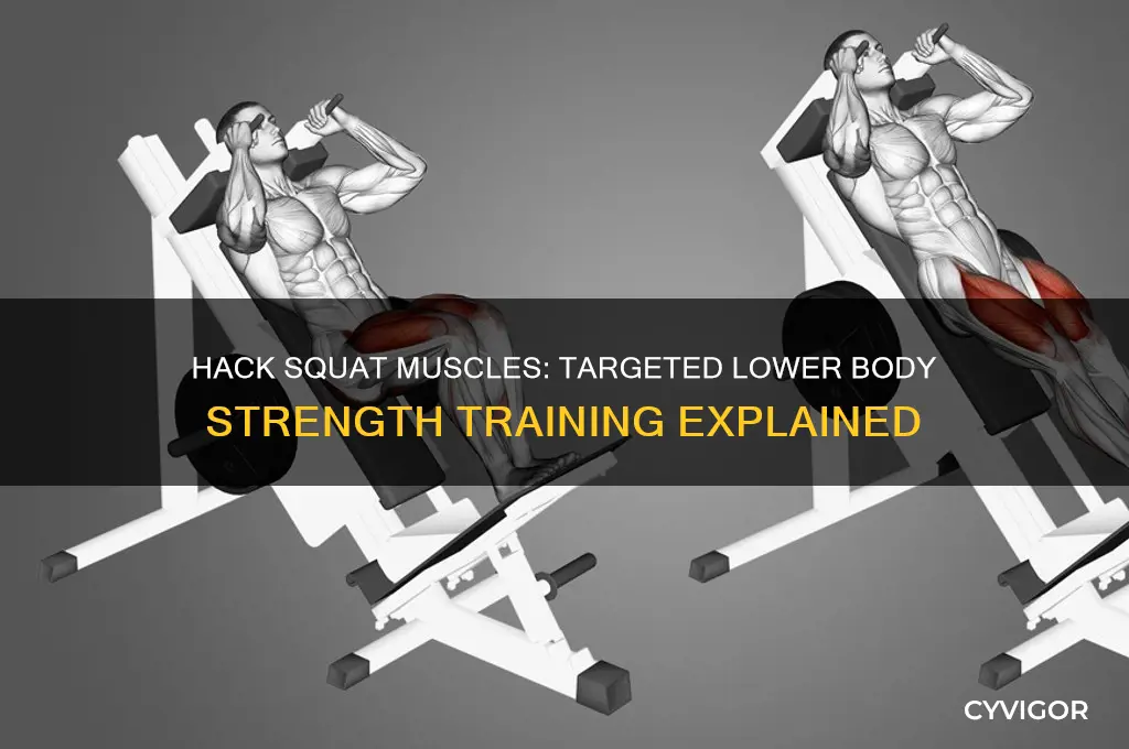 what muscles does hack squat work