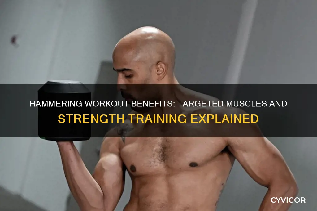 what muscles does hammering work