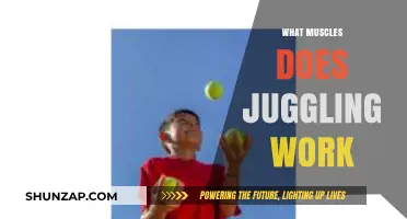 Juggling Benefits: Muscles Strengthened and Coordination Skills Enhanced