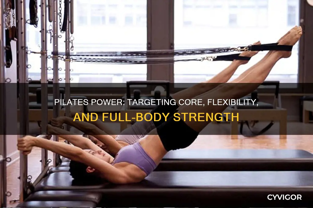 what muscles does pilates work