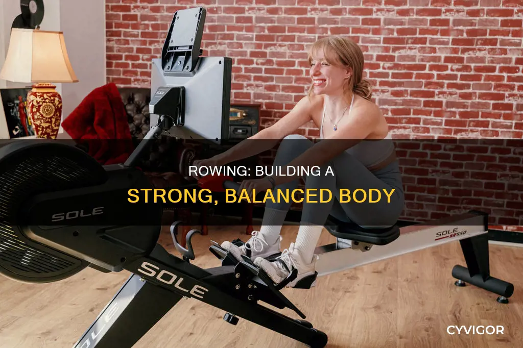 what muscles does rowing benfit