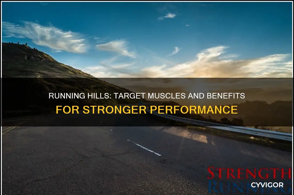 what muscles does running hills work
