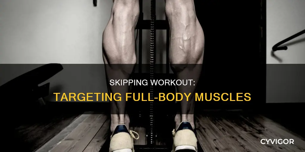 what muscles does skipping target
