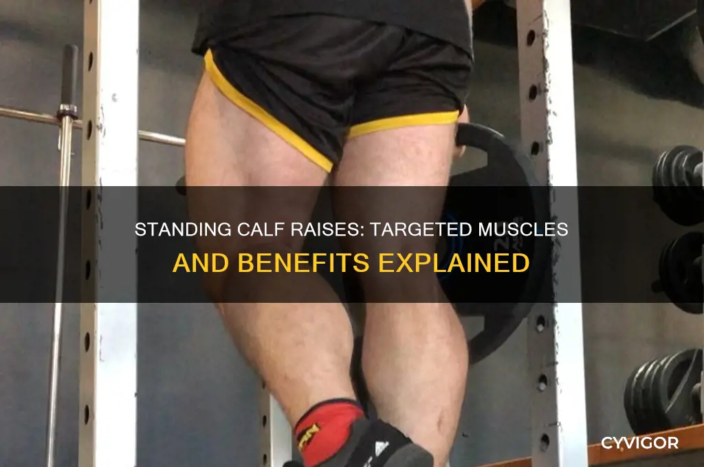 what muscles does standing calf raises work