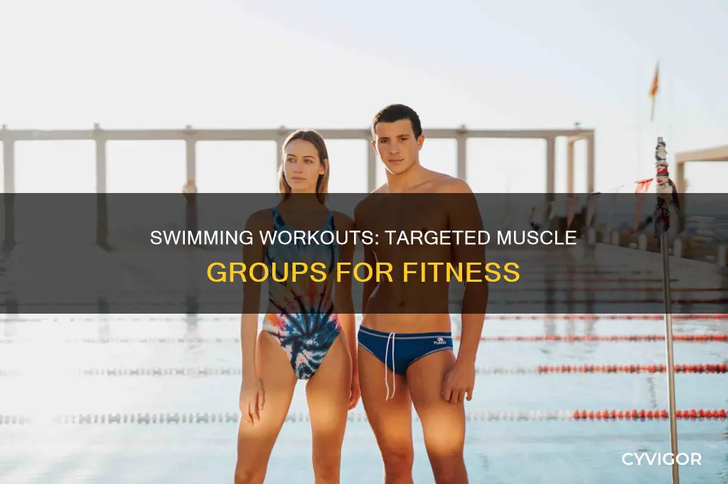 what muscles does swimming excercise
