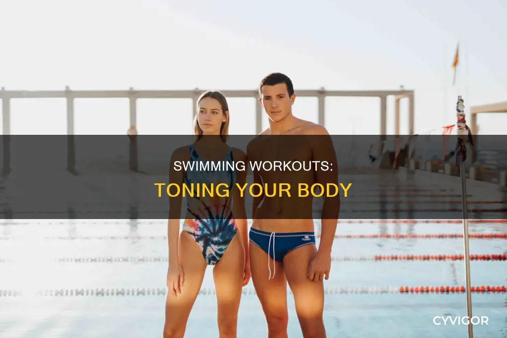 what muscles does swimming tone