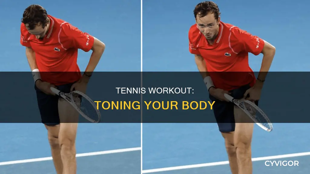 what muscles does tennis tone