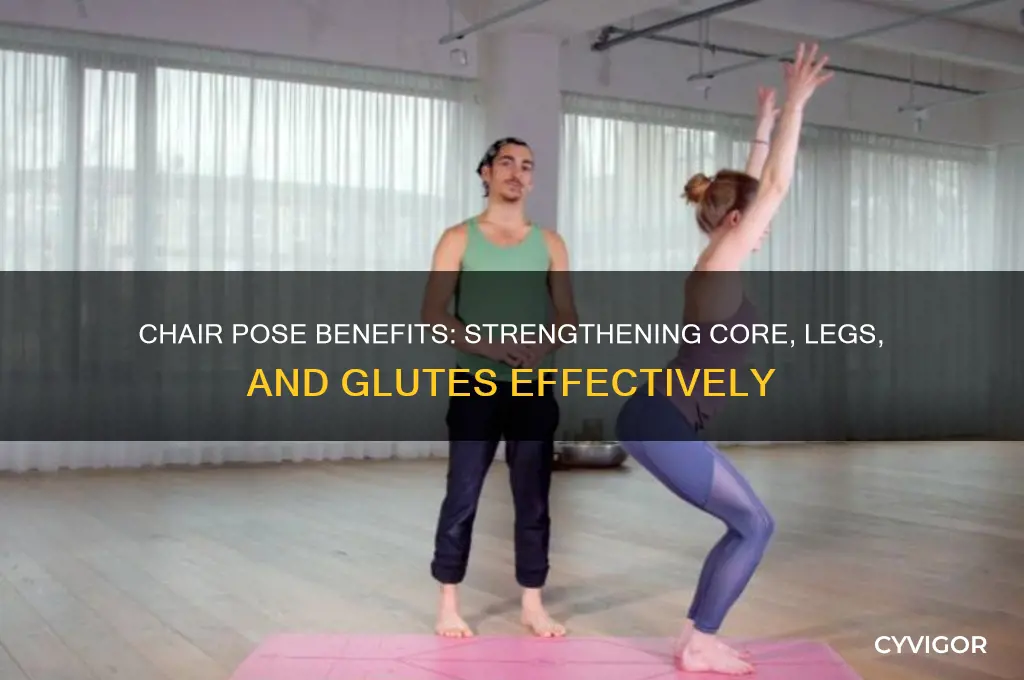 what muscles does the chair pose work