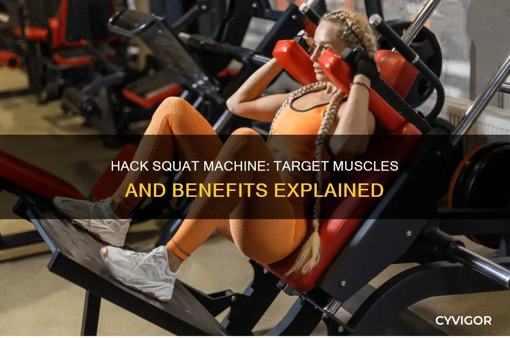 what muscles does the hack squat machine work