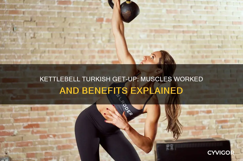 what muscles does the kettlebell turkish get up work