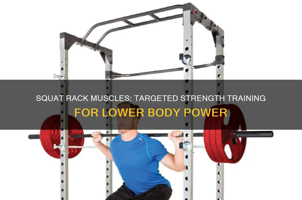 what muscles does the squat rack work