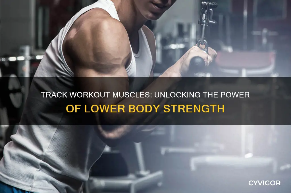 what muscles does track work