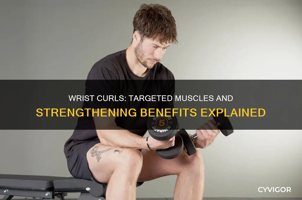 what muscles does wrist curls work