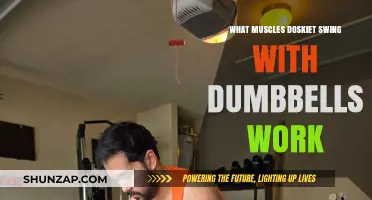 Dumbbell Skier Swing Muscles: Targeted Workout for Core and Lower Body