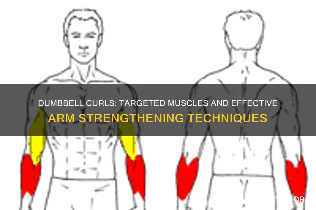 what muscles dumbbell curls work