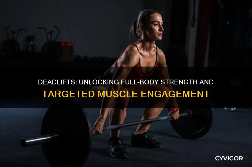 what muscles groups do deadlifts work