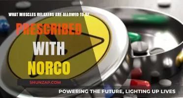 Safe Muscle Relaxant Options When Prescribed with Norco: Expert Guidance