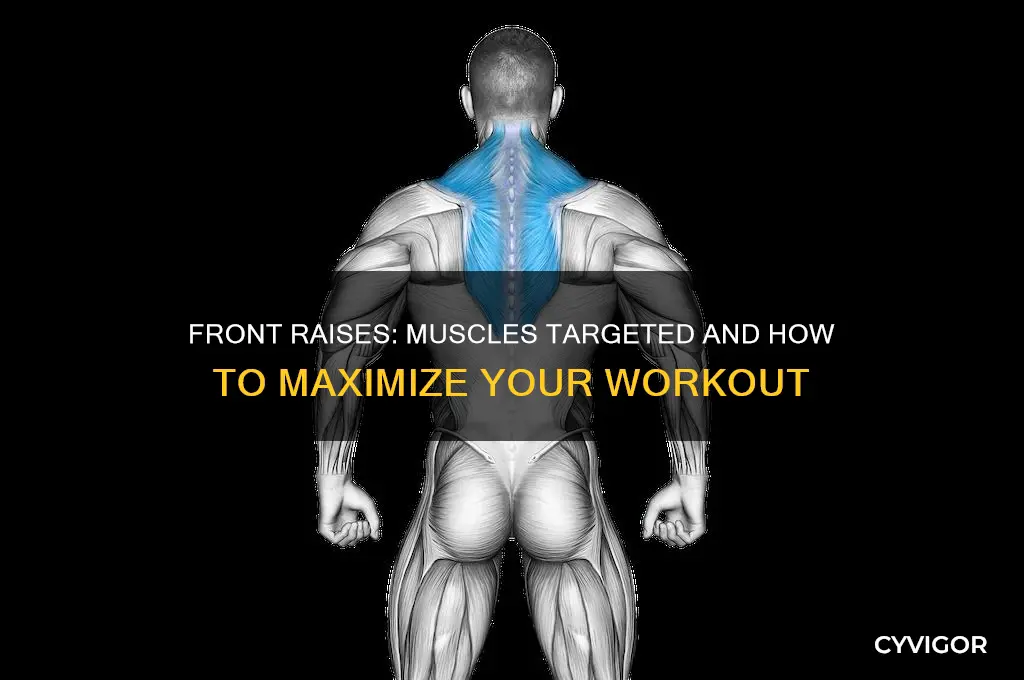 what muscles work during front raises
